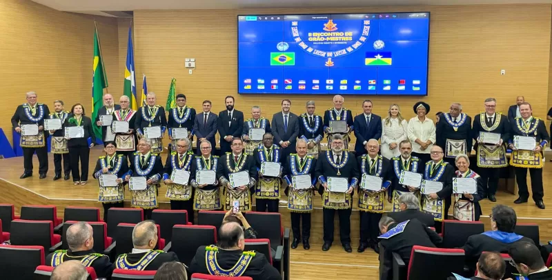 GOB-PA marca presença no II Encontro de Grão-Mestres das Regiões Norte e Nordeste, em Rondônia