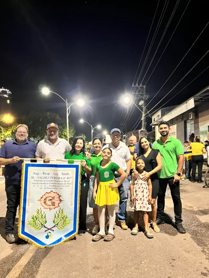 Loja Irm&atilde;o Valdez Pereira 4077 e FRAFEM, marcam presen&ccedil;a no desfile c&iacute;vico de 07 de setembro
