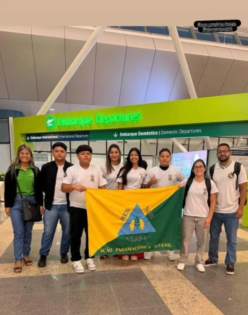 Jovens do N&uacute;cleo Luzia Sab&aacute; embarcam para o 1&ordm; Congresso Nacional da APJ