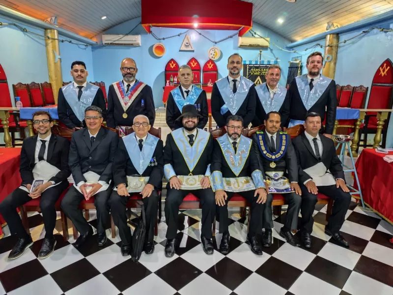 ARLS Cavaleiros do Oriente nº 2568 realiza cerimônia de iniciação e fortalece suas Colunas
