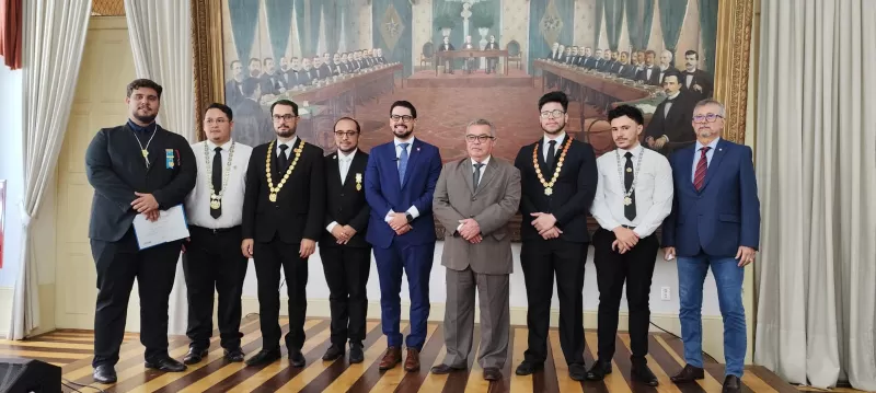 Grande Oriente do Brasil – Pará Marca Presença Oficial na Solenidade do Dia Municipal da Ordem DeMolay em Belém