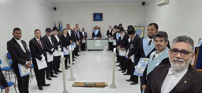 Loja Maçônica Acácia Izabelense realiza instalação de novo Venerável Mestre