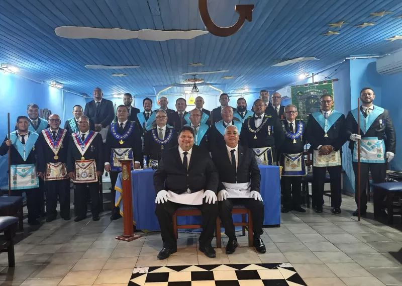ARLS Nemeton nº 4337 realiza iniciação com a presença de autoridades do GOB-PA